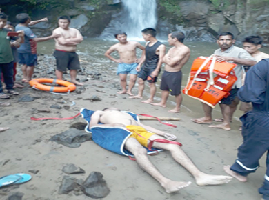 youth nallah drowns bhawan vidya polo itanagar vijay identified drowned jul near