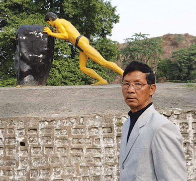 Takar Riba, sculptor of iconic 'dignity of labour' statue, passes away |  The Arunachal Times