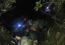 Army rescues people struck by lightning