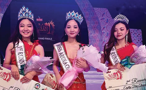 Nabam Yate Kingfisher ganó el título de Miss Arunachal, 2022