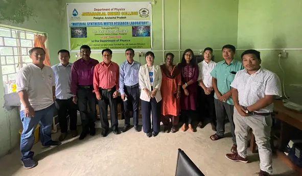 Water research lab set up at JNC - The Arunachal Times