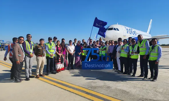 Scindia flags off first flight to Donyi Polo airport