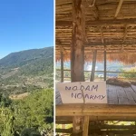 One winter evening in Siang