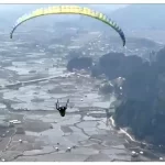Paragliding trial flights conducted in Ziro valley