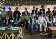 General Bogum Bokang Kebang rejects SUMP, mega projects on Siang