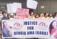 Family of deceased woman, others stage protest outside TRIHMS