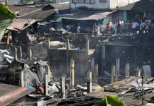 9 shops, 2 houses gutted in separate fire incidents