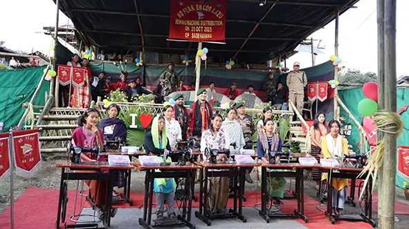 AR distributes sewing machines