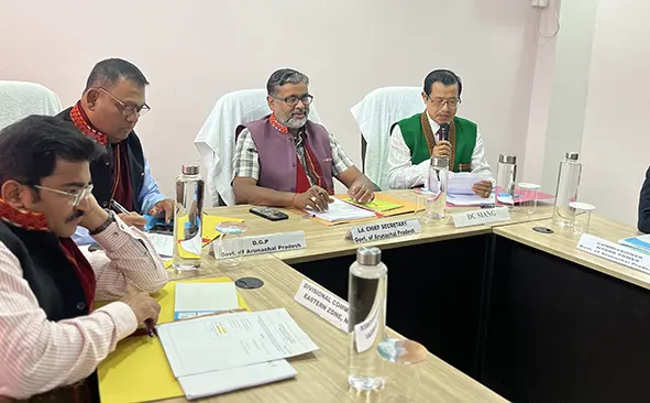 CS reviews development initiatives in Siang