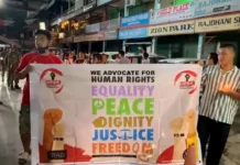 Candlelight march taken out in support of Ladakh