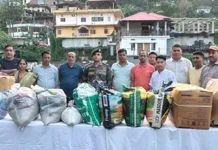 MLA Aboh, Assam Rifles provide relief to fire victims
