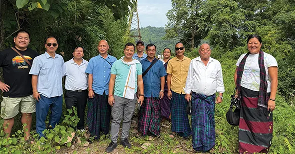 Site earmarked for motorable bridge over Noa Dehing river