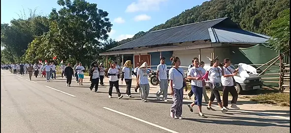 500 take part in unity walk in Kamba