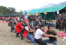 AR distributes sports items to youth