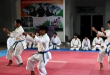 Advanced karate camp begins in Pasighat
