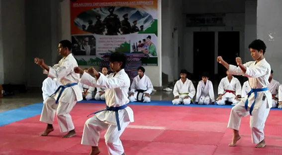 Advanced karate camp begins in Pasighat