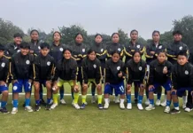 Arunachal suffer 1-4 defeat at Dr T Ao Junior Girls National Football Championship