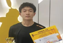 Arunachal’s Taku Manku clinches bronze medal at Yonex-CP Junior Int’l Series