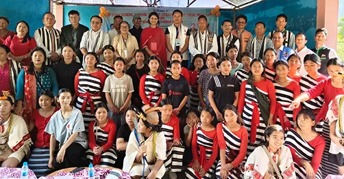 DC inaugurates school assembly shed