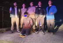 Drug peddler arrested, contraband seized