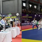 Guv encourages young athletes to strive for sporting excellence