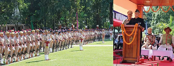 Guv stresses on professionalism and humane approach in policing