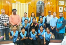 RGU honours its women’s basketball team for state-level achievement