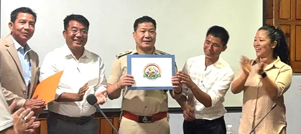 SP launches logo of 42nd NTPC Sub-Jr National Archery C'ship