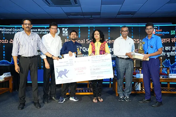 VKV Itanagar student Aryan Parasar won