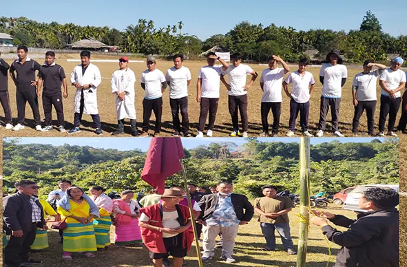 13th Winter Cricket Tourney Depi team beats Ngorlung in opening match