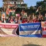APCC organises rally against renaming of MGNREGA
