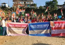 APCC organises rally against renaming of MGNREGA