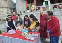 Bomdila Gorshey celebrates first anniversary