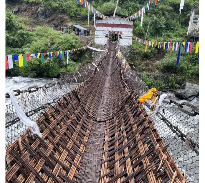 Chakzam bridge A heritage that deserves UNESCO's attention