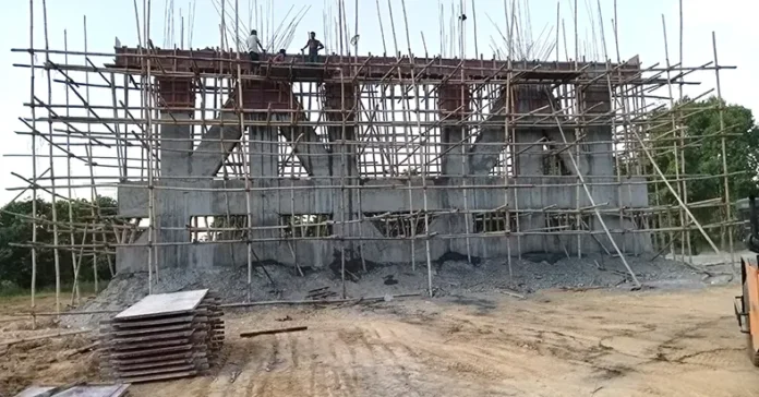 Construction of Manau Shadung nears completion