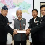 Guv contributes to Armed Forces Flag Day Fund