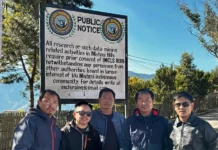 IMCLS sets up notice boards for research activities