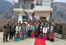 Indian Army constructs homestay in Taksing