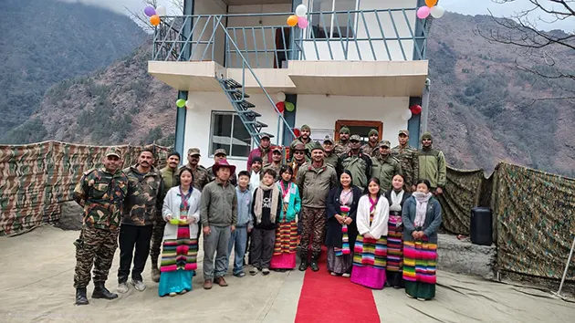 Indian Army constructs homestay in Taksing
