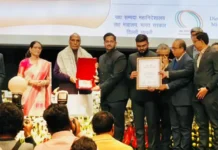 Itanagar DEO receives Raksha Mantri Award