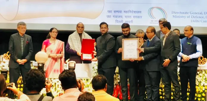 Itanagar DEO receives Raksha Mantri Award