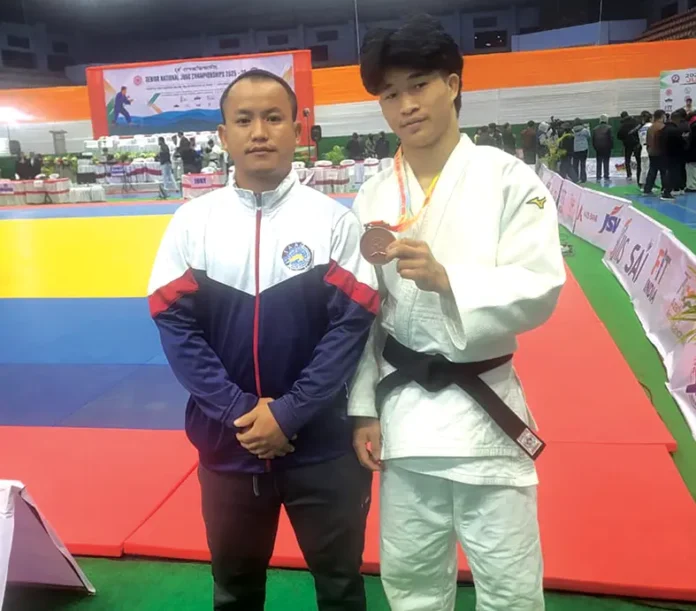Kantu Lap wins bronze at Sr Nat'l Judo C'ship