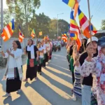 Peaceful Buddhist rally in Namsai calls for repeal of Bodh Gaya Temple Act