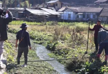 Social service conducted to restore natural flow of Kley stream