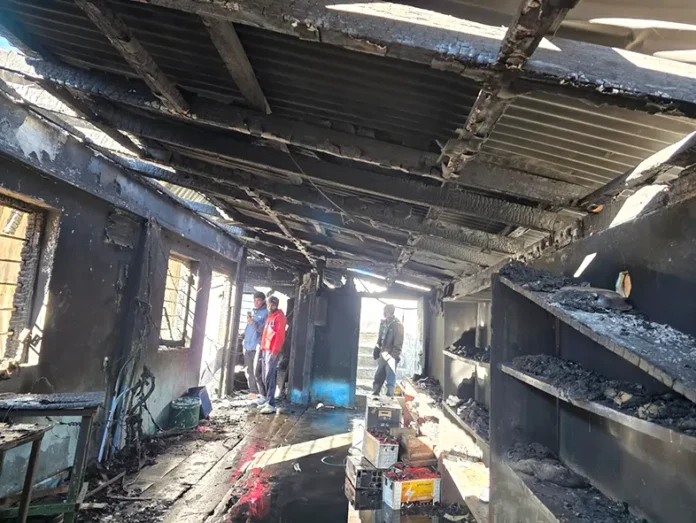Student loses life in fire accident in hostel