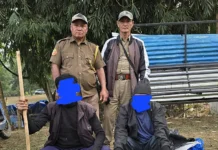 Two held for poaching activities
