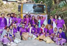 APWWS unit organises cleanliness drive