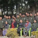 Field gears distributed to frontline staff at Mouling National Park