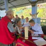 Free health camp at Ledum village