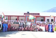 Gajraj Corps inaugurates renovated school